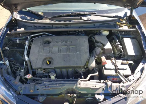 2017 Toyota Corolla Le из США, поврежденный, VIN 2T1BURHEXHC847367